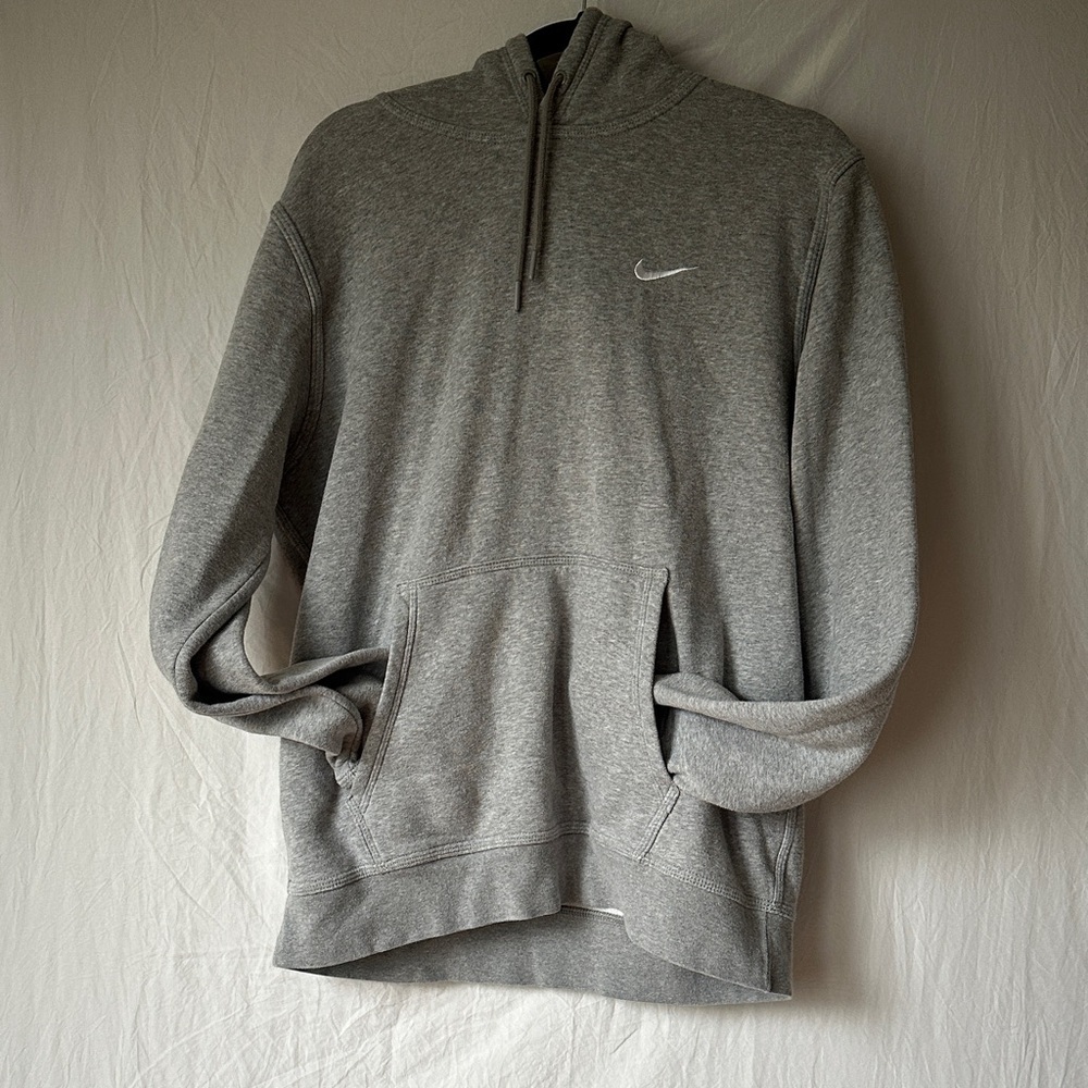 Nike Heather Gray Pullover Hoodie